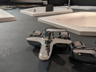 Bad- en  douchekraan GROHE , chroom