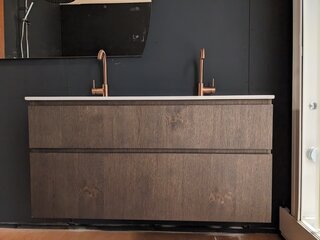 Badmeubel Xenz, Collectie Young, vulcano brown