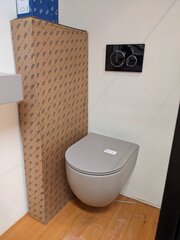 Toiletcombinatie Grohe/Xenz, mat grijs