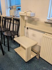 Tafeltje met verlichting wit