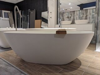 Vrijstaand ligbad Xenz, Michelle, mat wit