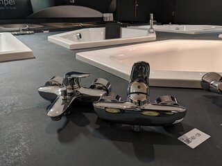 Bad- en  douchekraan GROHE , chroom