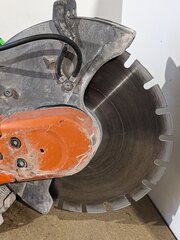 Afkortzaag 350 mm benzine ~ Husqvarna, K770, bouwjaar 2019