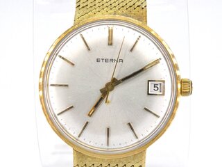 Eterna gouden horloge met gouden band