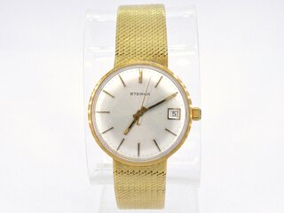 Eterna gouden horloge met gouden band