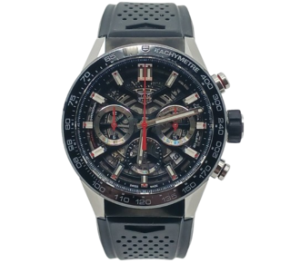 Heren polshorloge TAG Heuer, Carrera 02 Skeleton Ceramic, bouwjaar 202