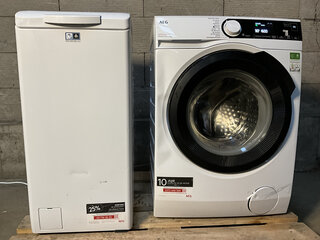 2x Wasmachine AEG, LTR61B62 & LR86CB86 , Wit