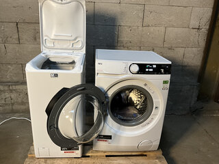 2x Wasmachine AEG, LTR61B62 & LR86CB86 , Wit