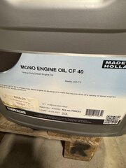 3x jerrycan mono engine olie 20 liter 77 Lubricants