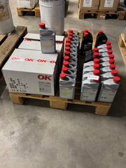 Ca. 28x motorolie 1 liter Ok