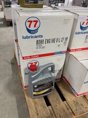 7x mono motor olie 5 liter 77 Lubricants, CF 10W