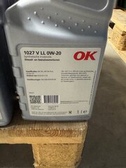 Ca. 28x motorolie 1 liter Ok