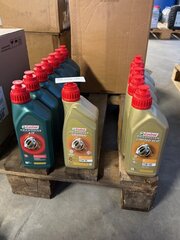 4x mororolie Castrol, Magnatec