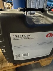 motorolie 20 liter Ok, 1022 P 5w-30