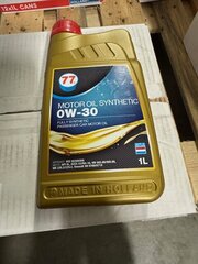 Ca. 12x synthetische motorolie 1 liter 77 Lubricants, 0W-30