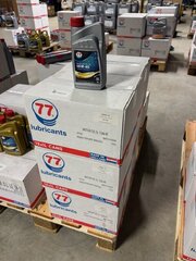 Ca. 72x motorolie 1 liter 77 Lubricants, SL 15W-40