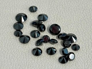 Diamant - 1.01 carat echte natuurlijke zwarte diamant (gecertificeerd)