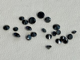 Diamant - 1.01 carat echte natuurlijke zwarte diamant (gecertificeerd)