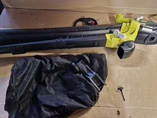 1x ONE+ 18V Brushless Accu Bladblazer-zuiger (excl. accu), Ryobi