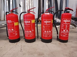4x Brandblusser