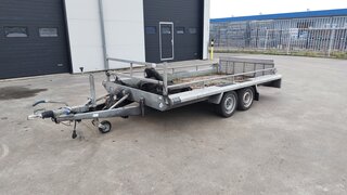 Aanhangwagen / machine transport met kiepfunctie Hapert, RTB35-2500, b