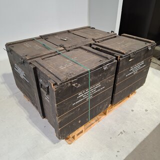 19x Houten transportkist