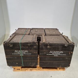 19x Houten transportkist