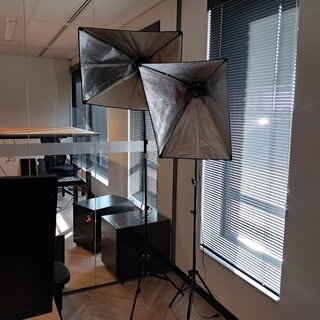 2x Studiolamp