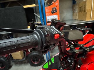 Quad  UltraMotocross, MINIRAPTOR-125cc , Rood