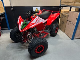 Quad  UltraMotocross, MINIRAPTOR-125cc , Rood