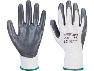Ca. 144x Paar werkhandschoenen Maat 8, White
