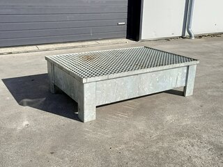 Gegalvaniseerde lekbak