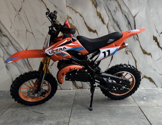 Mini Crossmotor 49 cc Ultra, DB01, Oranje, 2024