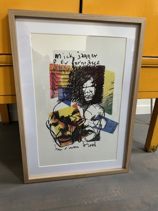Herman Brood “Mick jagger” Rolling Stones, 1993