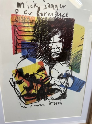 Herman Brood “Mick jagger” Rolling Stones, 1993