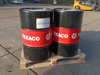 4x Vat olie Texaco, Meropa