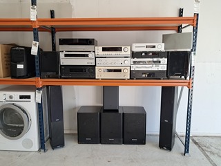 19x Audio O.a. Akai, Denon, Onkyo, Harman/Kardon, Sonos en JBL, zwart