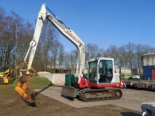 Rupskraan Takeuchi, TB175 Hydraulic Excavator met Herder maaibalk, bou