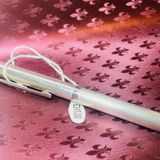 Massieve zilveren balpen – Montblanc Barleycorn model