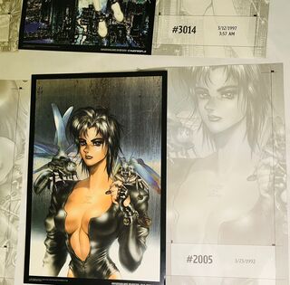 Vintage Manga – Offset lithografische kunstwerken
