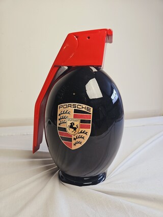 Porsche handgranaat - Limited edition - Mr. Debonair Cobra Art