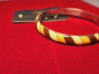 Antieke sterling zilveren armband cloisonné