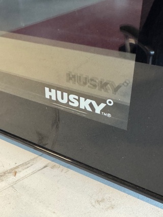 koelkast met glasdeur Husky, KK50-CNS-NL-HU, zwart