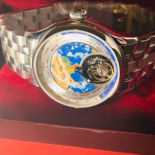 Tourbillon herenhorloge  – Worldtimer – Louis Baoji