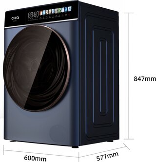 Wasmachine 10 kg 12 programma's Space Pro CHIQ, CW106581AX