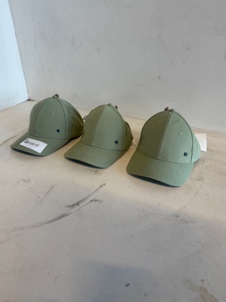 3x cap Tom Tailor, groen