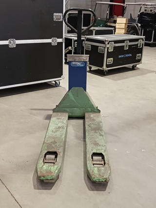 Palletwagen met weegschaal, Allscales