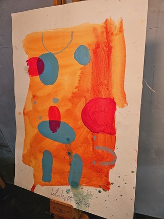 Peter Klashorst - Schilderij gesigneerd - Investeringsobject