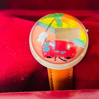 Vintage LCD bubblewatch – Malibu beach VW Kever thema