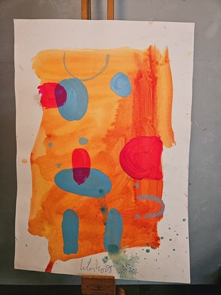 Peter Klashorst - Schilderij gesigneerd - Investeringsobject
